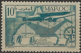 Maroc, Poste Aérienne N°49** (ref.2) - Airmail