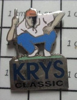 1515a Pin's Pins / Beau Et Rare / THEME : SPORTS / GOLF TOURNOI KRYS CLASSICS Par COINDEROUX - Golf