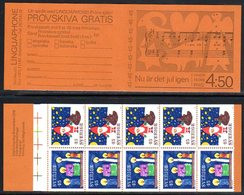 SWEDEN 1972 Christmas Booklet MNH / **.  Michel MH37 - 1951-80