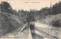 Seveux Tunnel Canal Thème Péniche Péniches Canton Fresne Saint St Mamès - Other Municipalities