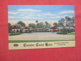 Cloister Court Hotel.  Silver Springs Florida > Silver Springs     Ref 5696 - Silver Springs