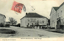 Dainville Bertheléville * 1905 * Hôtel DEVOGE Café Boulangerie * Villageois - Otros & Sin Clasificación