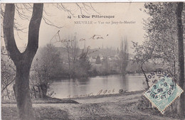 60 NEUVILLE 1906 Vue Sur Jouy Le Moutier - Neuville-sur-Oise