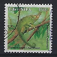 Uganda 1995  Reptiles  150'- (o) Mi.1536 - Uganda (1962-...)