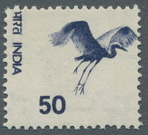 India: 1975, 50 (p.) Definitives Showing Inscription On The Left Hand Side (inst - Nuovi