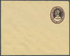 Japanese Occupation WWII: PSE 1 Anna Brown With "Peacock" Overprint In Black Fin - Myanmar (Burma 1948-...)