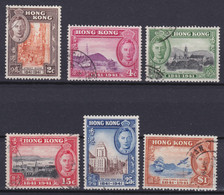 UK - HONG KONG 1941, "Centenary Of British Occupation", Serie Cancelled, Very Light Trace Of Hinge - Gebraucht