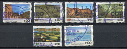 Argentine - 2019 - Yt 3198/3199/3208/3209/3211/3212 - Série Parcs Nationaux - Oblitérés - 2022-C - Used Stamps