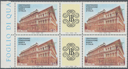 Italy: 1993, 750 L Multicoloured With 4x Gutter Pairs Without The Black Color At - 2001-10:  Nuevos