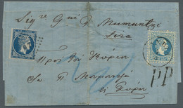 Österreichische Post In Der Levante: 1873, Franz Josef, 10 Sld. Grober Druck, Au - Levante-Marken