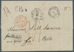 Preußen - Vorphilatelie: 1839, Preussisches Postamt In YSTAD; Brief Aus Stockhol - Precursores