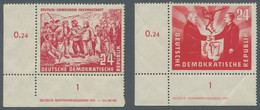 DDR: 1951, Deutsch-chinesische Freundschaft 24 Pfennig Aus Der Linken Unteren Ec - Nuovi