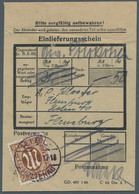 Bizone: 1946, AM-Post Deutscher Druck, 10 Rpf. Orangebraun Als Portogerechte Ein - Altri & Non Classificati