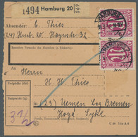 Bizone: 1946, 40 Rpf. Deutscher Druck, Waagerechtes Paar Auf Tarifgemäß Freigema - Altri & Non Classificati