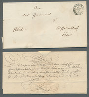 Sachsen - Vorphilatelie: 1783-1866 (ca.), Partie Von 30 Markenlosen Briefen, Fas - [Voorlopers