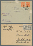 Bizone: AM-Post, 1945-1946, Partie Von 11 Belegen Mit U.a. Einheiten Sowie Einze - Altri & Non Classificati