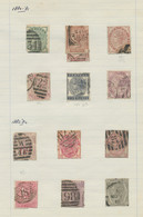 Great Britain: 1880-1962, Ansehnliche Kleine Sammlung, Auf DIN A 5-Seiten Unterg - Used Stamps