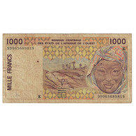 Billet, Communauté économique Des États De L'Afrique De L'Ouest, 1000 Francs - West African States