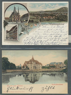 Ansichtskarten: Deutschland: 1898-1970 (ca.), Partie Von Etwa 340 Ansichtskarten - Altri & Non Classificati