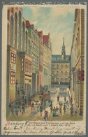 Ansichtskarten: 1903-1938, Partie Von 14 Ansichtskarten Mit überwiegend Deutschl - 500 Postcards Min.