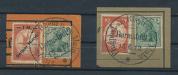 Air Mail - Germany: 1912-1936, Partie Von 12 Belegen Mit U.a. Mi.Nr. III Als Meh - Luft- Und Zeppelinpost