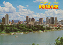 Brisbane Skyline From Gardens Reach, Queensland, Australia - Brisbane