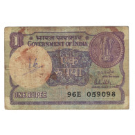 Billet, Inde, 1 Rupee, KM:78Aa, B - India