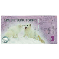 Billet, États-Unis, Dollar, 2012, 1 DOLLAR ARTIC TERRITORIES, NEUF - Unidentified