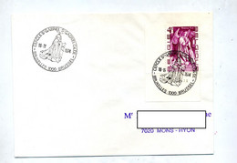 Lettre Cachet Bruxelles Cercle Saint Gabriel - Doorgangstempels