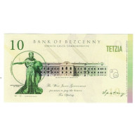 Billet, Eurozone, Billet Touristique, 2014, 10 TETZIA BANK OF BEZCENNY, NEUF - Otros – Europa