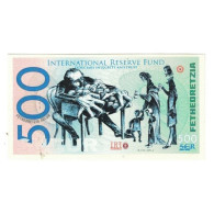 Billet, États-Unis, Billet Touristique, 2019, 500 SUCUR INTERNATIONAL RESERVE - A Identifier