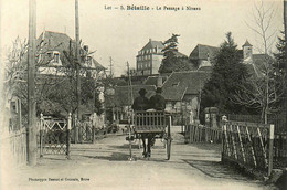 Bétaille * Route Et Le Passage à Niveau * Ligne Chemin De Fer * Attelage - Other & Unclassified