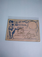 Argentina.art Nouveau Illustrated Cover For Card 1910 To Dolores Uruguay Better  E7reg  Post Conmems 1 Or 2 Pieces - Cartas