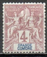 GRANDE COMORE 1897 * - Neufs