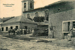 Laneuville Au Rupt * 1906 * L'abreuvoir * Cheval * Villageois - Autres & Non Classés