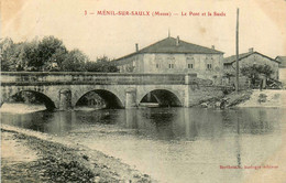Ménil Sur Saulx * 1907 * Un Coin Du Village , Le Pont Et La Saulx - Autres & Non Classés
