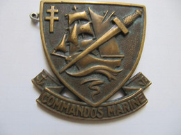 INSIGNE - COMMANDOS MARINE - INDOCHINE - N° 454 - ARTHUS BERTRAND PARIS - Army