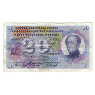 Billet, Suisse, 20 Franken, 1965, 1965-01-21, KM:46l, TTB - Suisse