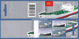 ISLAND ICELAND 2007  CARGO SHIPS  80KR. STAMPS  COMPLETE BOOKLET NEW UNUSED FACIT H 87 - Carnets