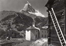 SUISSE,HELVETIA,SWISS,SWITZERLAND,SCHWEIZ,SVIZZERA,VALAIS,ZERMATT,CARTE PHOTO PERREN ET BARBERINI,RARE - Zermatt