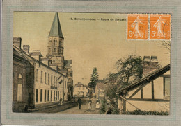 CPA - (76) BELLENCOMBRE - Vue De La Route De Saint-Saëns En 1923 - Carte Colorisée D'aspect Toilé - Bellencombre