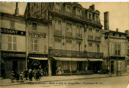 Ligny En Barrois * Hôtel Et Café Du Cheval Blanc Tel.32 * Parfumerie Coiffeur Salon De Coiffure * Cremerie ...OUSSAINT - Ligny En Barrois