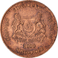 Monnaie, Singapour, Cent, 2000 - Singapour