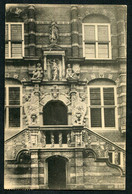 Trap En Poort Stadhuis   Wipstraat 1, 8701 HZ Bolsward  - Used  10-8-1916  -  2 Scans For Condition.(Originalscan !!) - Bolsward