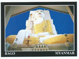 GOLDEN-SPIRED PAGODAS ANDBUDDHA.- BAGO.-  ( MYANMAR - BIRMANIA ) - Myanmar (Burma)
