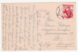 Carte-vue (Wien.Burgtheater)  De Vienne à Dest. De Oslo  (Norvège)  Avec Marque De Censure Autrichienne  (1949) - 1945-60 Cartas