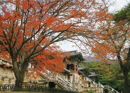 1 AK Südkorea * Tempel Bulguksa (auch Pulkuk-sa) In Kyongju - Er Wurde 774 Erbaut - Seit 1995 Weltkulturerbe Der UNESCO - Korea, South
