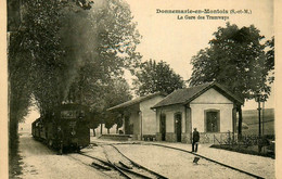 Donnemarie En Montois * La Gare Des Trams Tramway * Ligne Chemin De Fer - Sonstige & Ohne Zuordnung