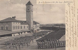 CPA BALTIMORE- MILITARY BARRACKS, REGIMENT NR 5 - Baltimore