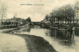 Pagny Sur Meuse * Péniches Batellerie * Le Port Du Canal * Pénihce Barge Chaland - Autres & Non Classés